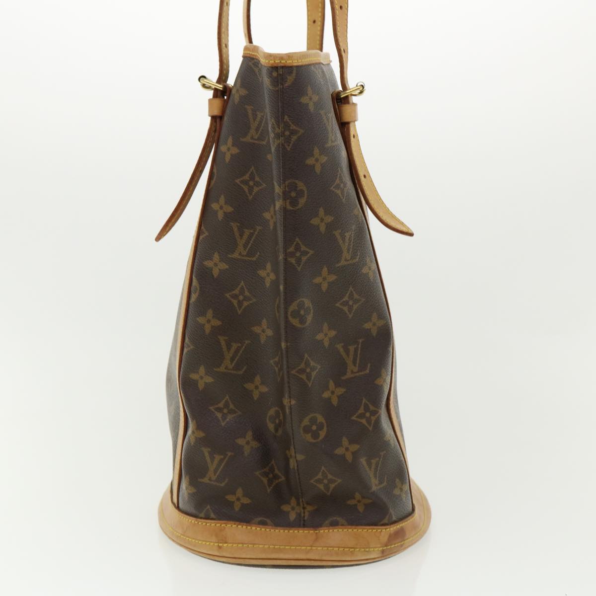 LOUIS VUITTON Monogram Bucket GM Shoulder Bag M42236 LV Auth ac1073