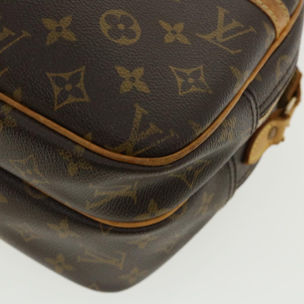 LOUIS VUITTON Monogram Reporter PM Shoulder Bag M45254 LV Auth ac1106