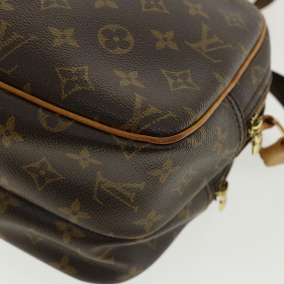 LOUIS VUITTON Monogram Reporter PM Shoulder Bag M45254 LV Auth ac1106