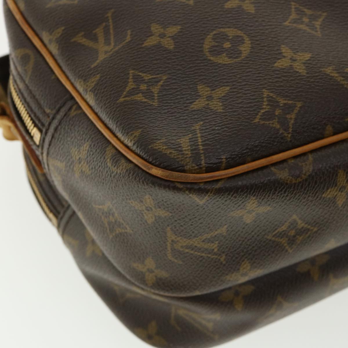 LOUIS VUITTON Monogram Reporter PM Shoulder Bag M45254 LV Auth ac1106