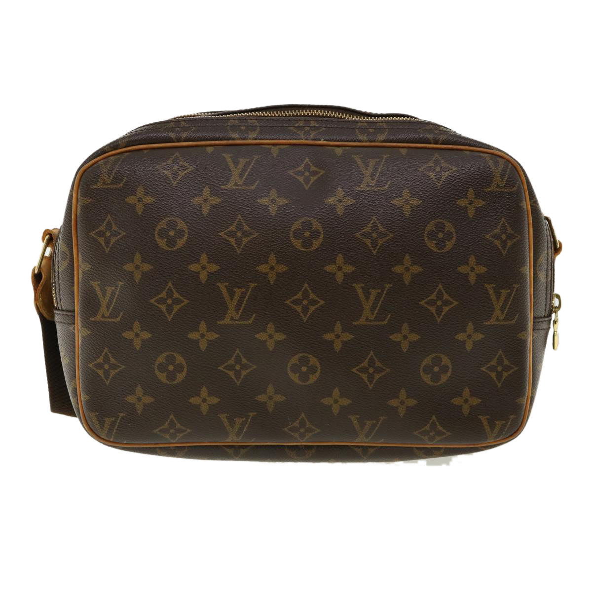 LOUIS VUITTON Monogram Reporter PM Shoulder Bag M45254 LV Auth ac1106