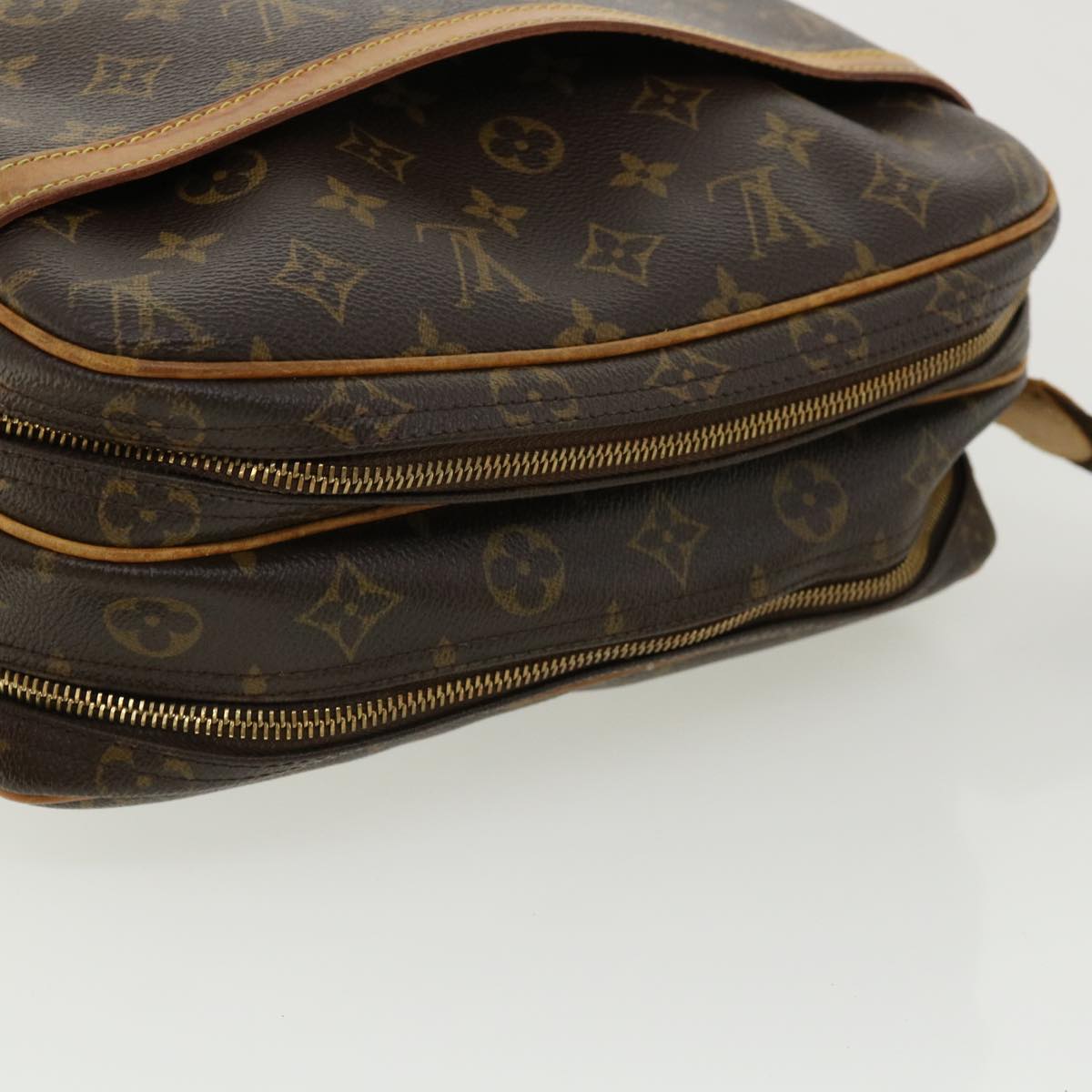 LOUIS VUITTON Monogram Reporter PM Shoulder Bag M45254 LV Auth ac1106