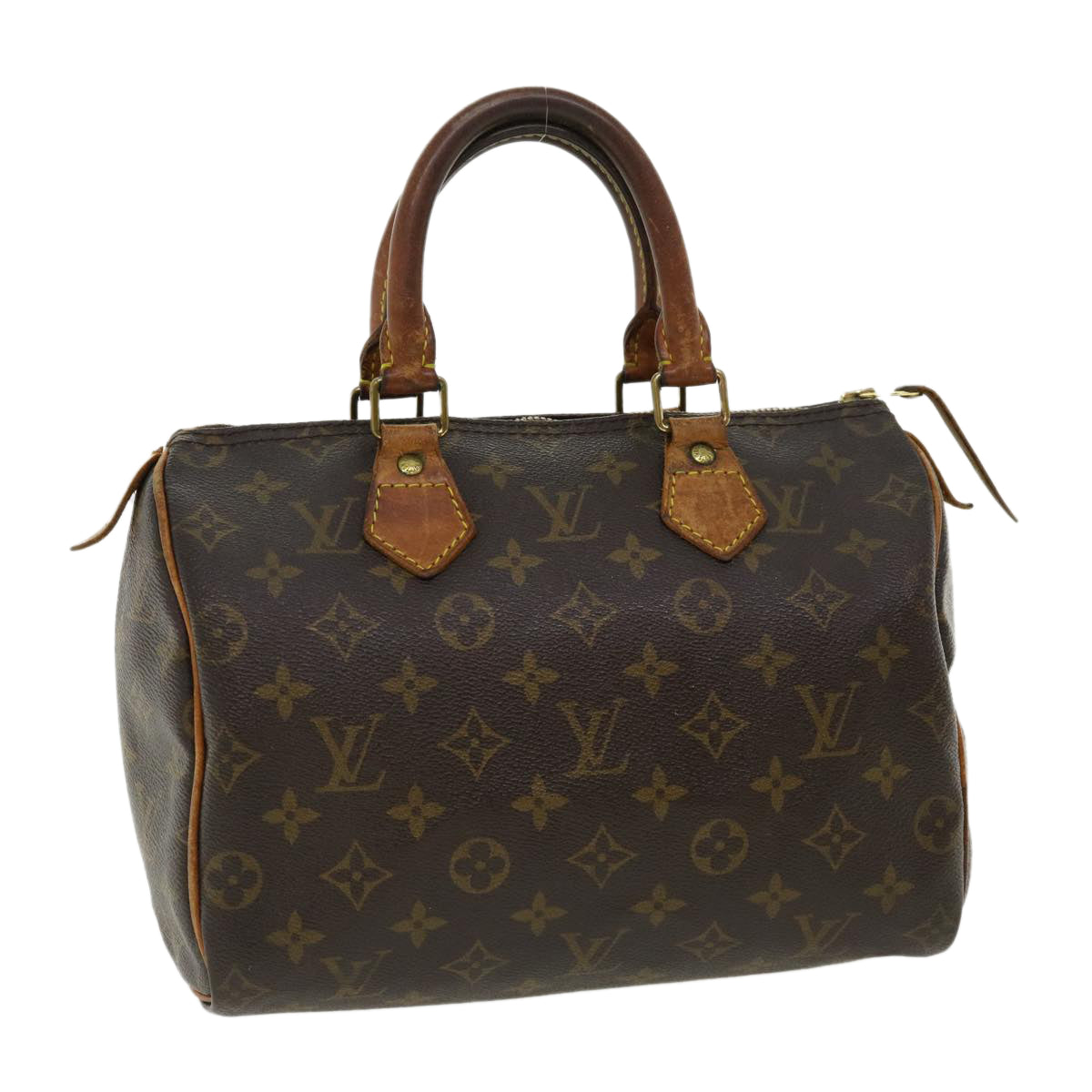 LOUIS VUITTON Monogram Speedy 25 Hand Bag M41528 LV Auth ac1129