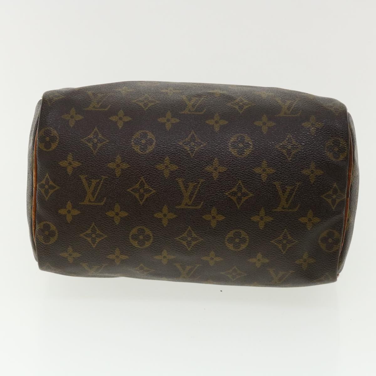 LOUIS VUITTON Monogram Speedy 25 Hand Bag M41528 LV Auth ac1129