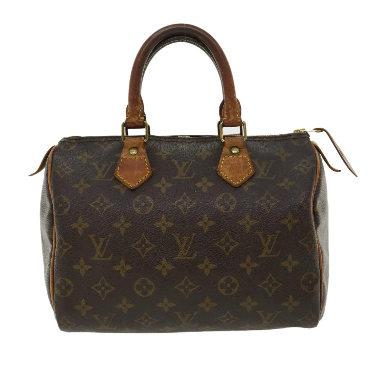 LOUIS VUITTON Monogram Speedy 25 Hand Bag M41528 LV Auth ac1129