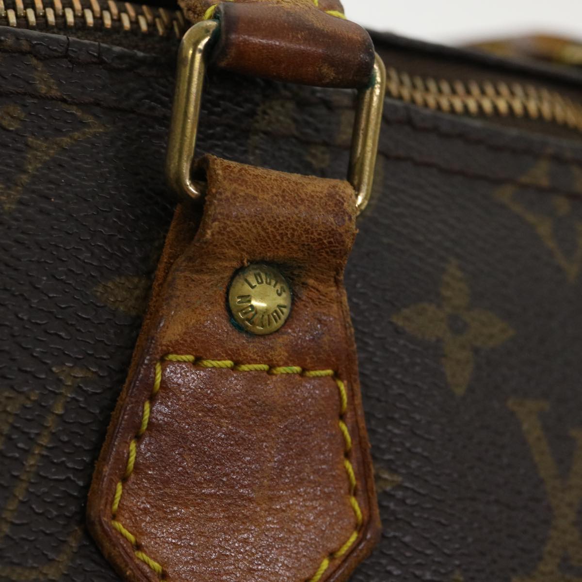 LOUIS VUITTON Monogram Speedy 25 Hand Bag M41528 LV Auth ac1129