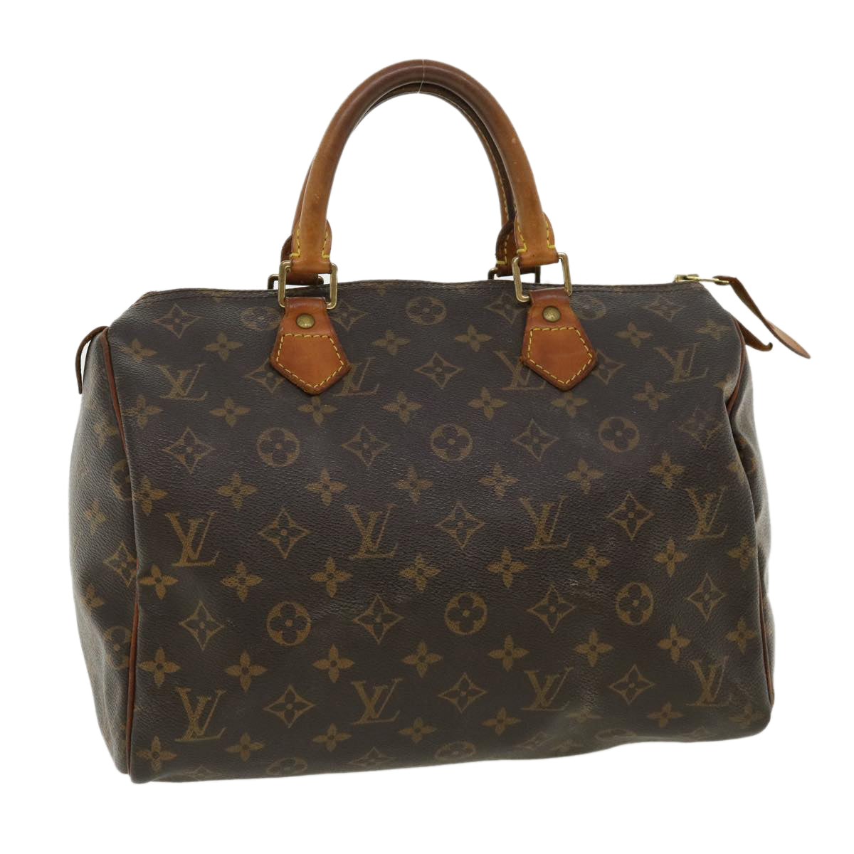 LOUIS VUITTON Monogram Speedy 30 Hand Bag M41526 LV Auth ac1136