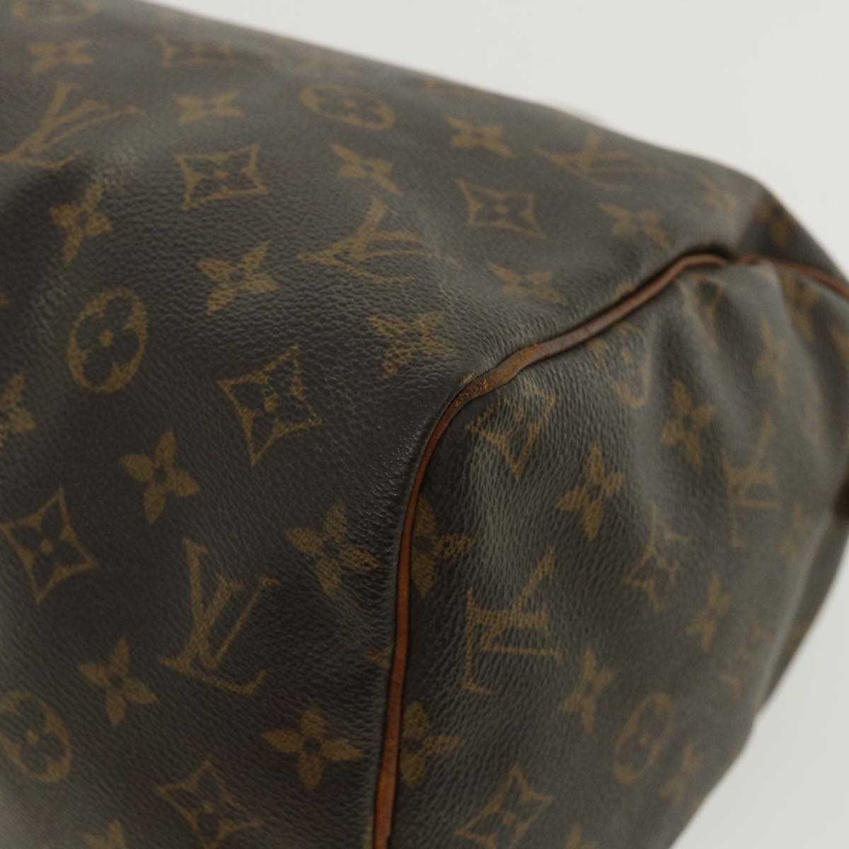 LOUIS VUITTON Monogram Speedy 30 Hand Bag M41526 LV Auth ac1136