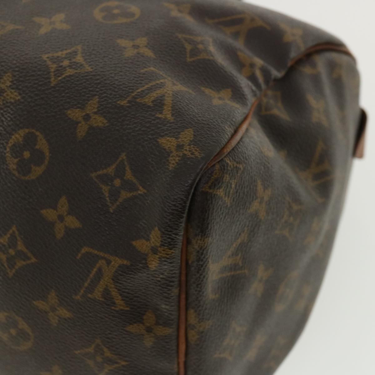 LOUIS VUITTON Monogram Speedy 30 Hand Bag M41526 LV Auth ac1136