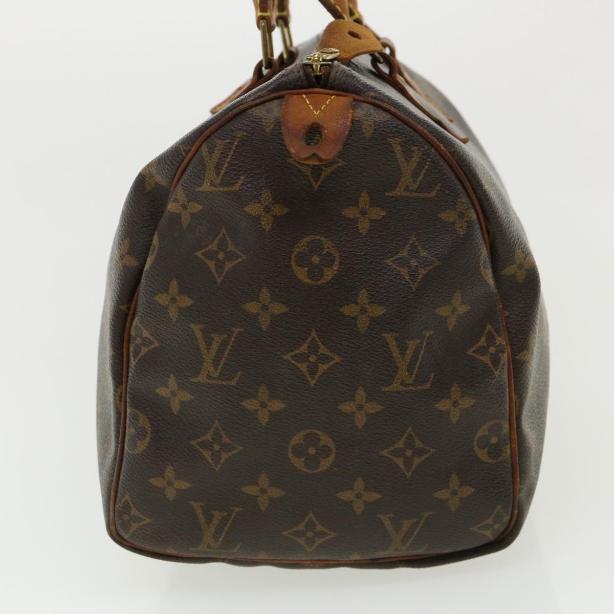 LOUIS VUITTON Monogram Speedy 30 Hand Bag M41526 LV Auth ac1136