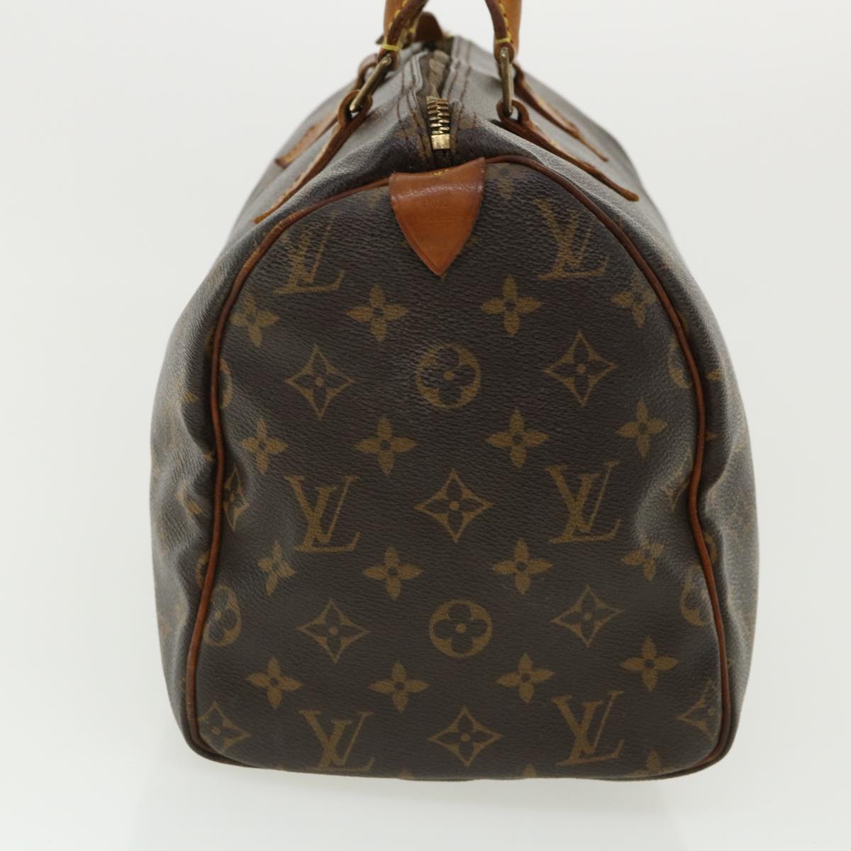 LOUIS VUITTON Monogram Speedy 30 Hand Bag M41526 LV Auth ac1136