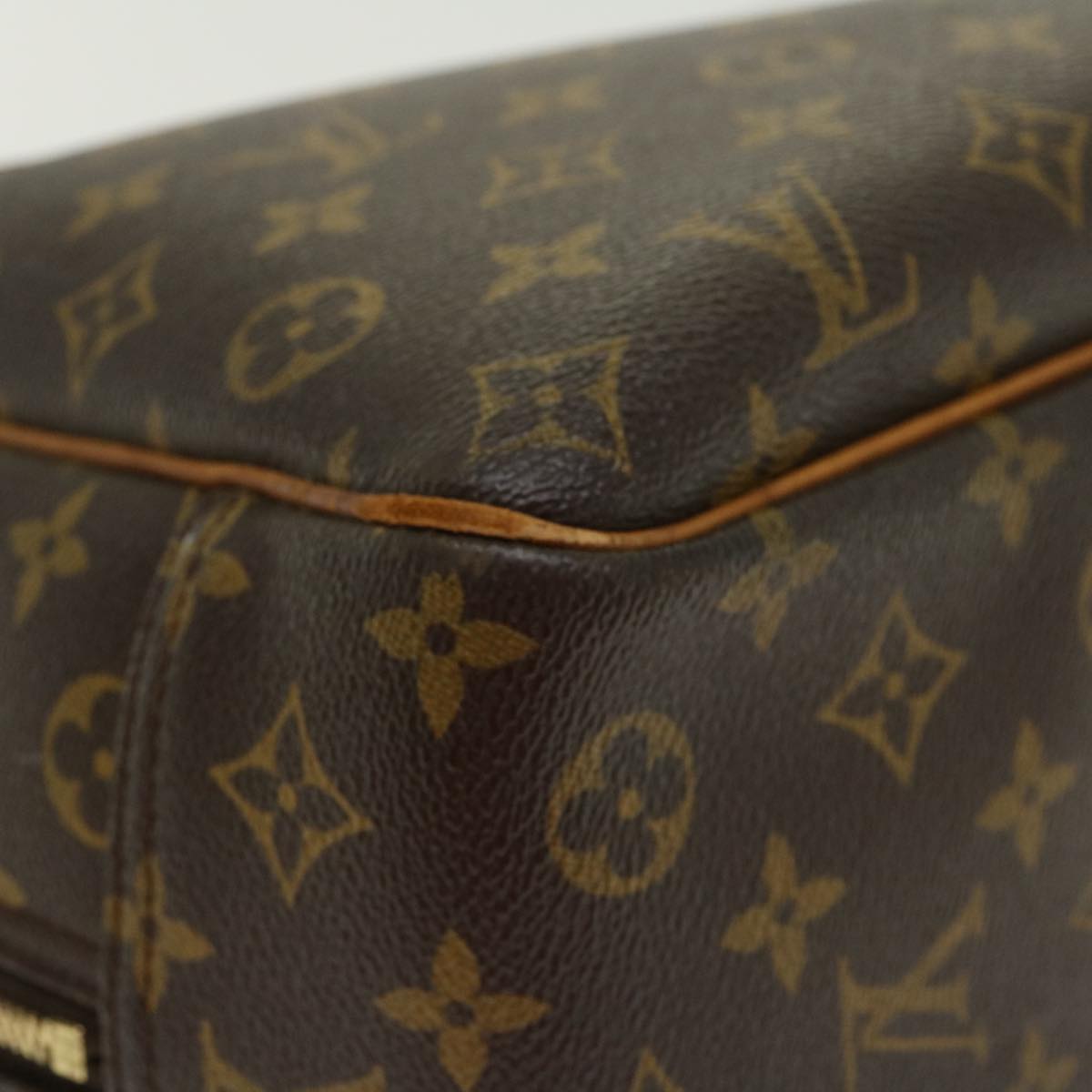 LOUIS VUITTON Monogram Deauville Hand Bag M47270 LV Auth ac1142