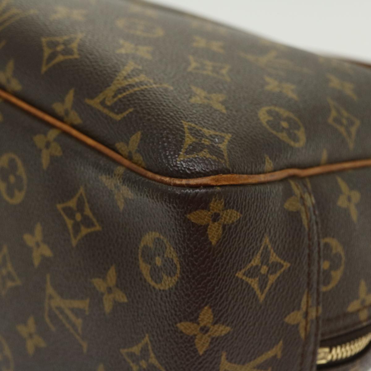 LOUIS VUITTON Monogram Deauville Hand Bag M47270 LV Auth ac1142