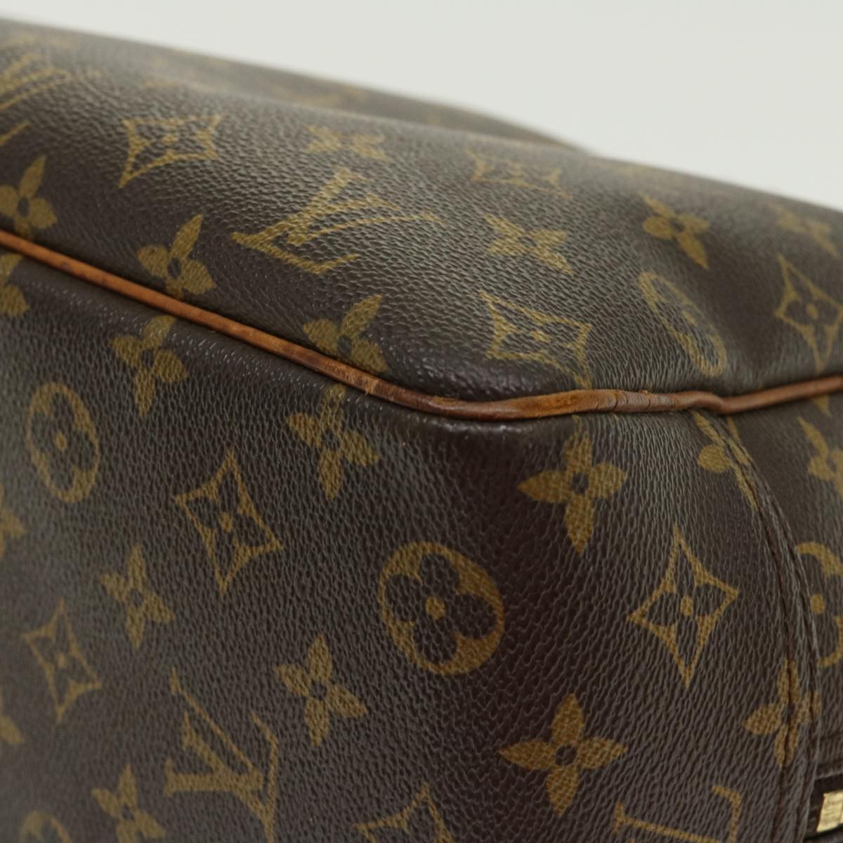 LOUIS VUITTON Monogram Deauville Hand Bag M47270 LV Auth ac1142