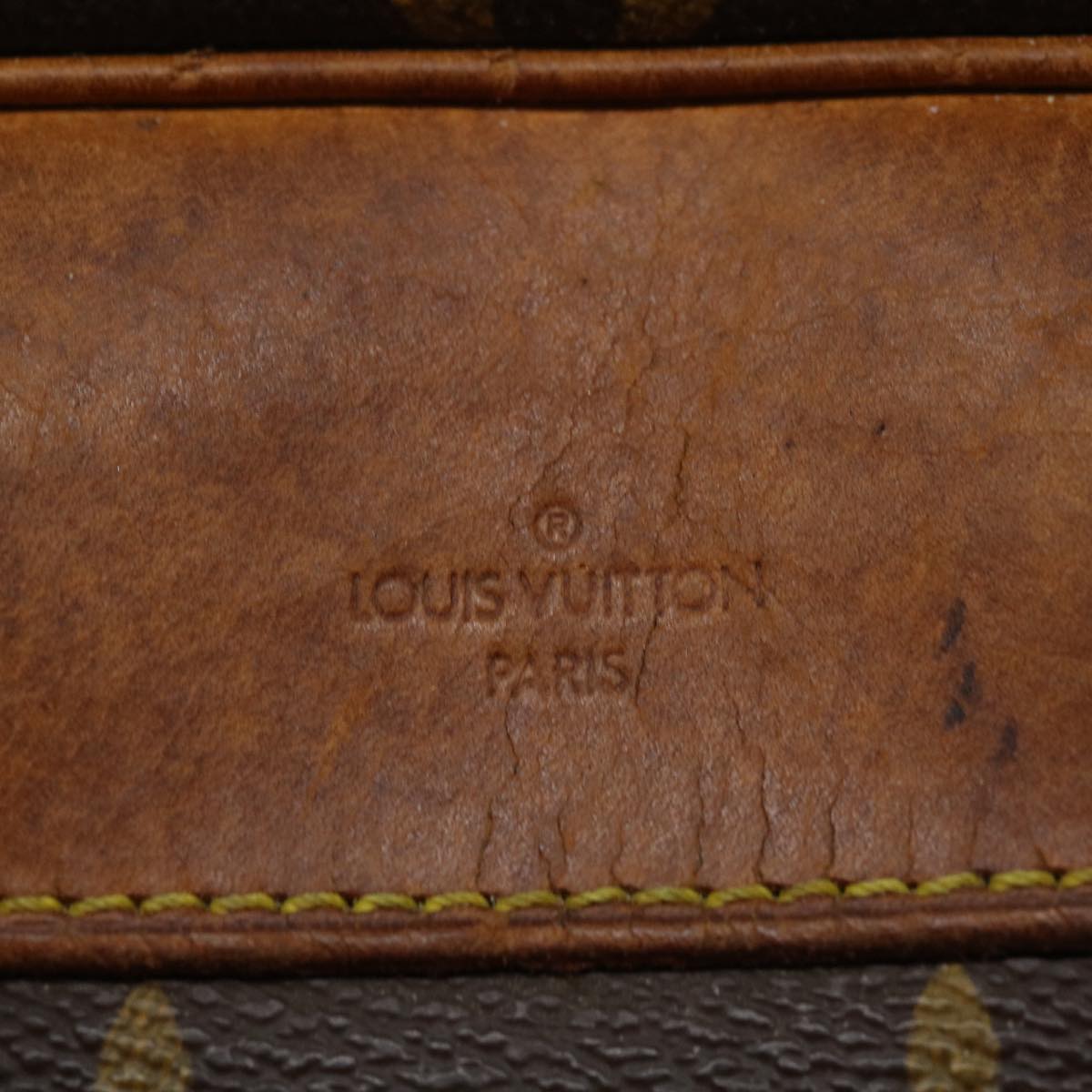 LOUIS VUITTON Monogram Deauville Hand Bag M47270 LV Auth ac1142