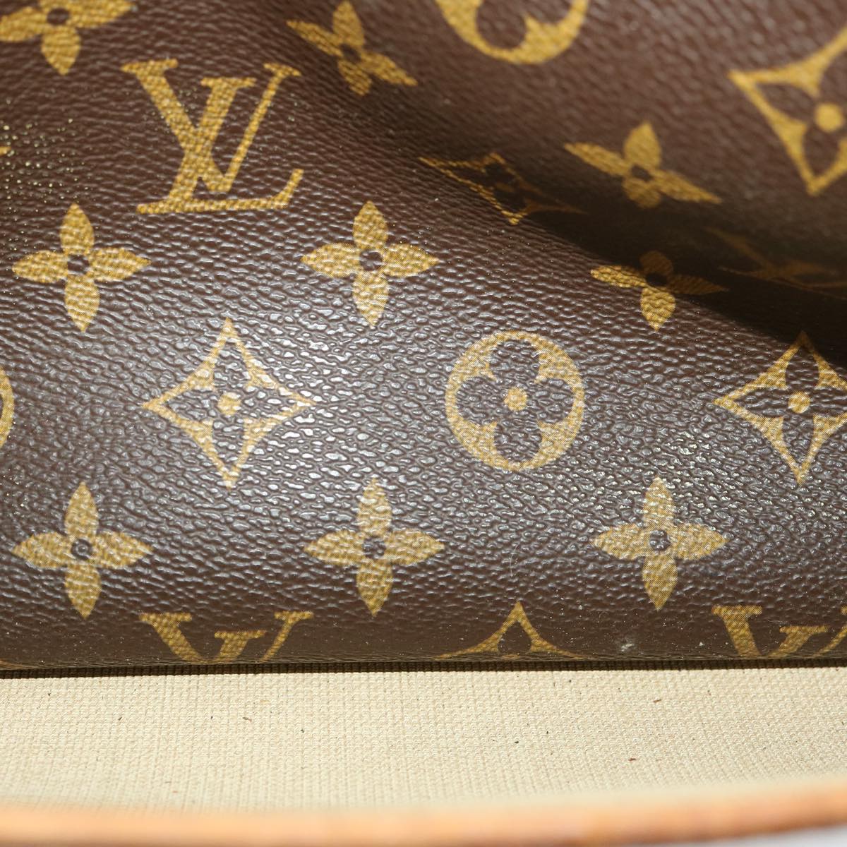 LOUIS VUITTON Monogram Deauville Hand Bag M47270 LV Auth ac1142