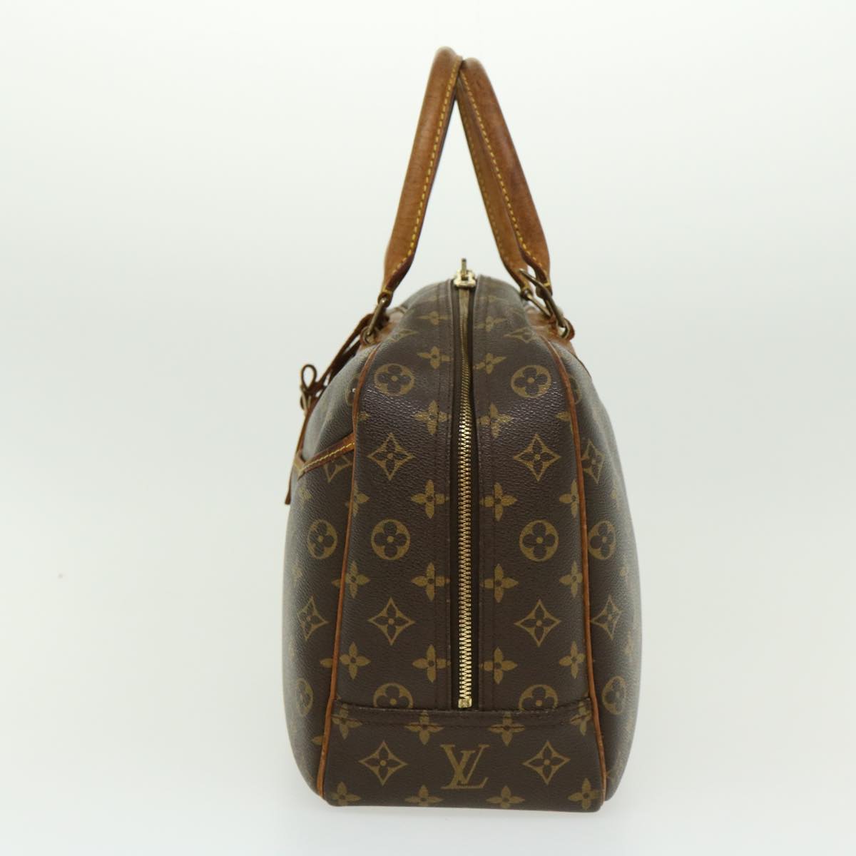 LOUIS VUITTON Monogram Deauville Hand Bag M47270 LV Auth ac1142