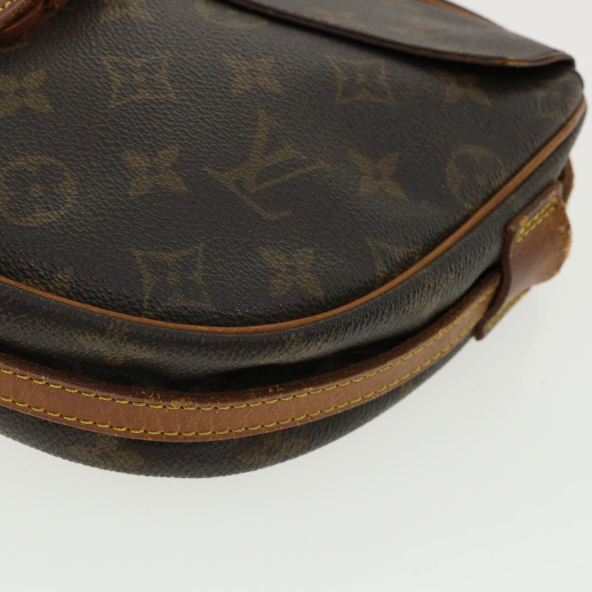 LOUIS VUITTON Monogram Jeune Fille MM Shoulder Bag M51226 LV Auth ac1148