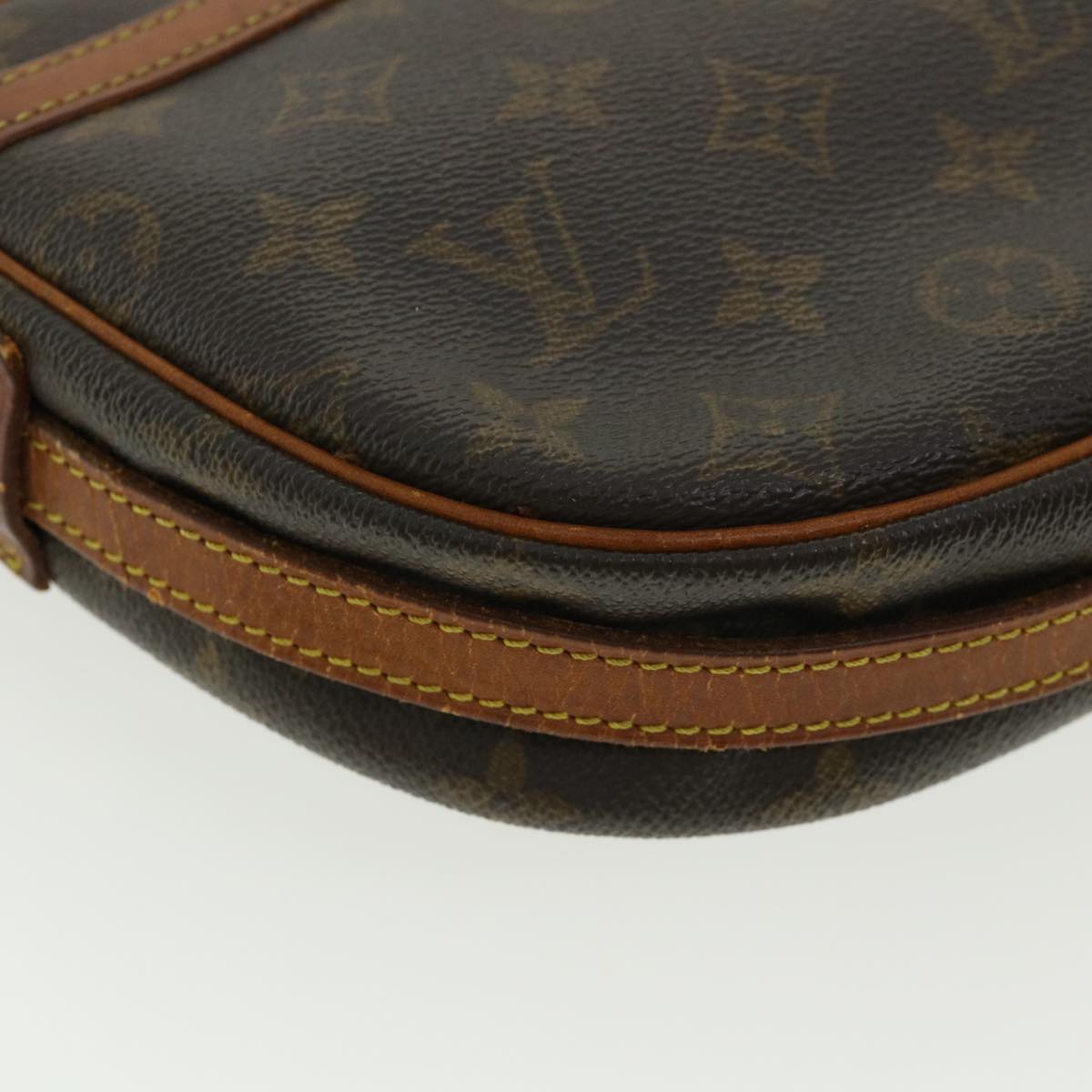 LOUIS VUITTON Monogram Jeune Fille MM Shoulder Bag M51226 LV Auth ac1148