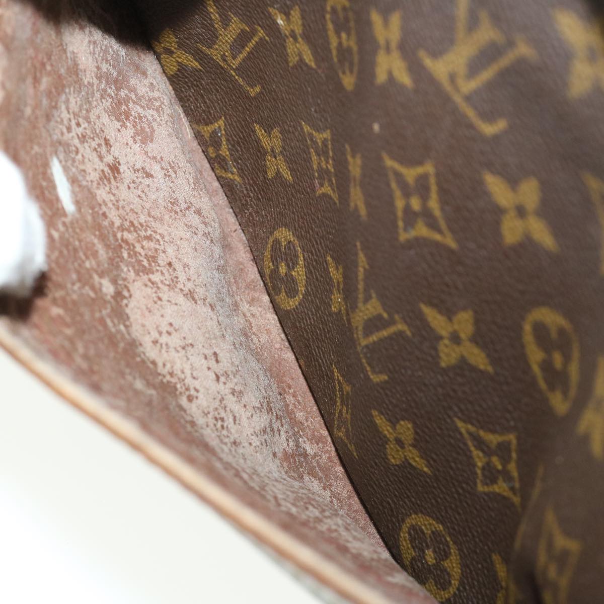 LOUIS VUITTON Monogram Jeune Fille MM Shoulder Bag M51226 LV Auth ac1148