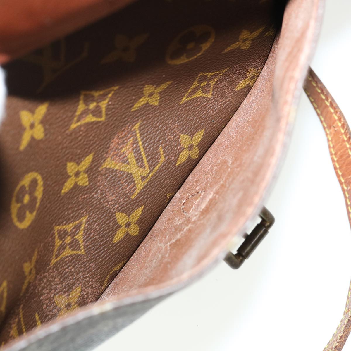 LOUIS VUITTON Monogram Jeune Fille MM Shoulder Bag M51226 LV Auth ac1148