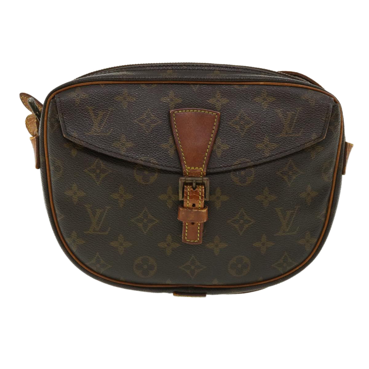 LOUIS VUITTON Monogram Jeune Fille MM Shoulder Bag M51226 LV Auth ac1148