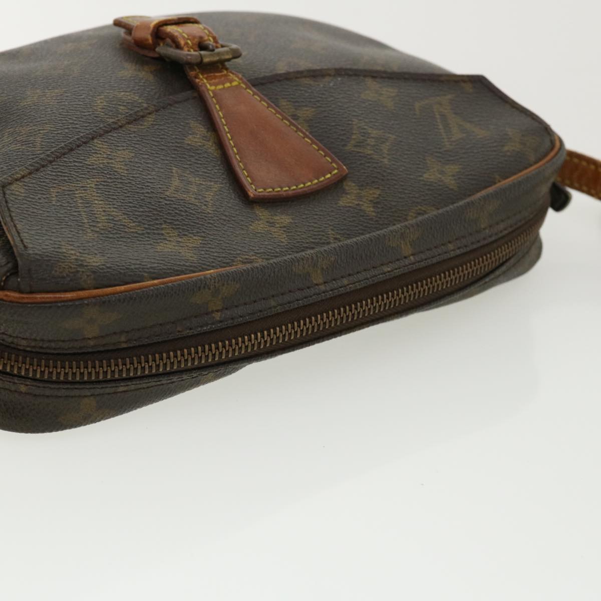 LOUIS VUITTON Monogram Jeune Fille MM Shoulder Bag M51226 LV Auth ac1148