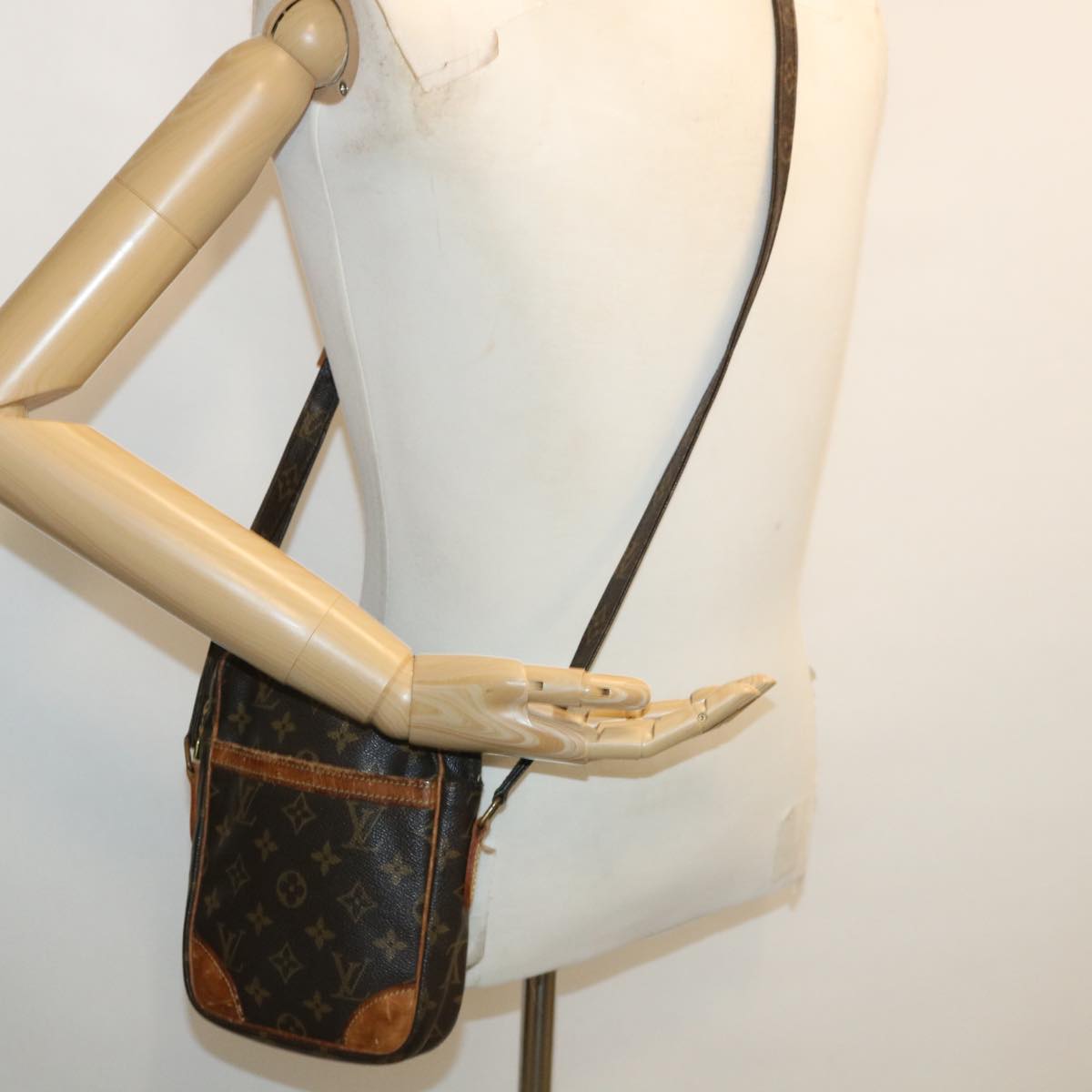 LOUIS VUITTON Monogram Danube Shoulder Bag M45266 LV Auth ac1154