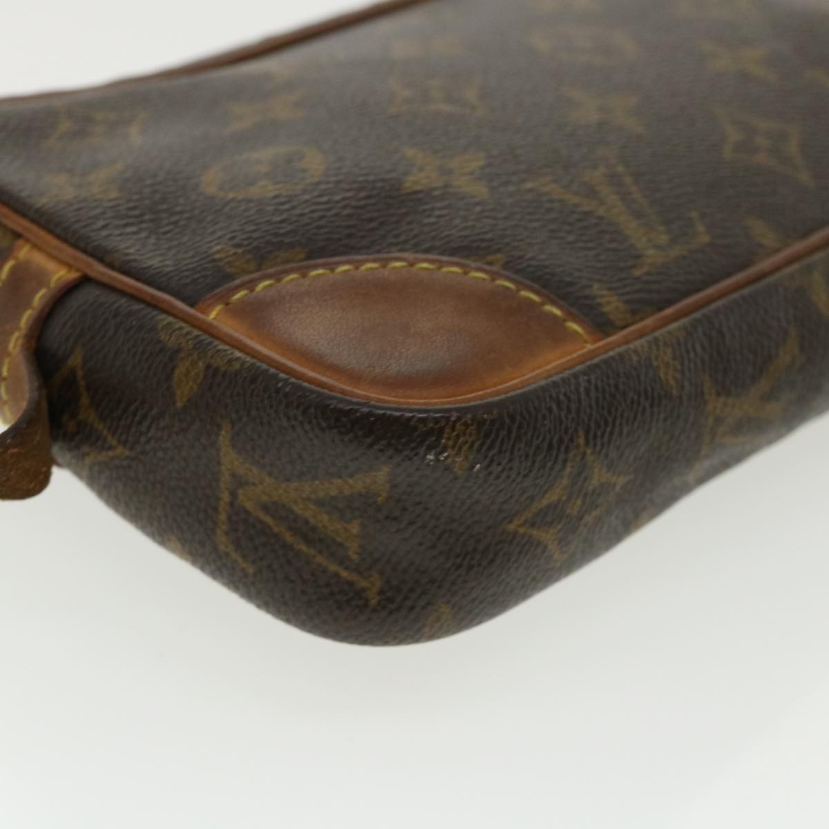 LOUIS VUITTON Monogram Marly Dragonne PM Clutch Bag M51827 LV Auth ac1189