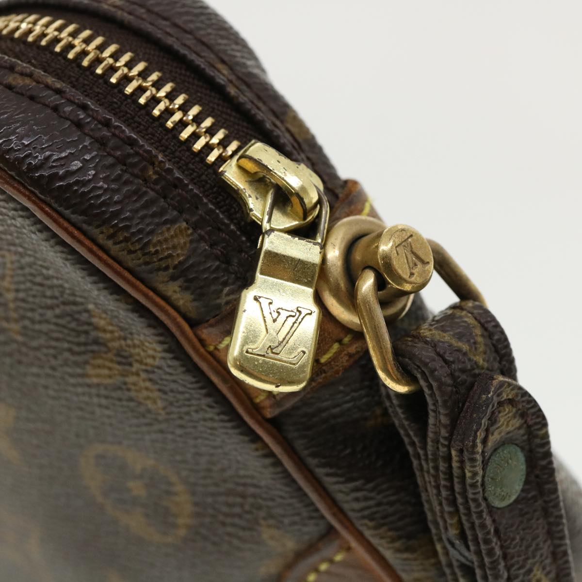 LOUIS VUITTON Monogram Marly Dragonne PM Clutch Bag M51827 LV Auth ac1189