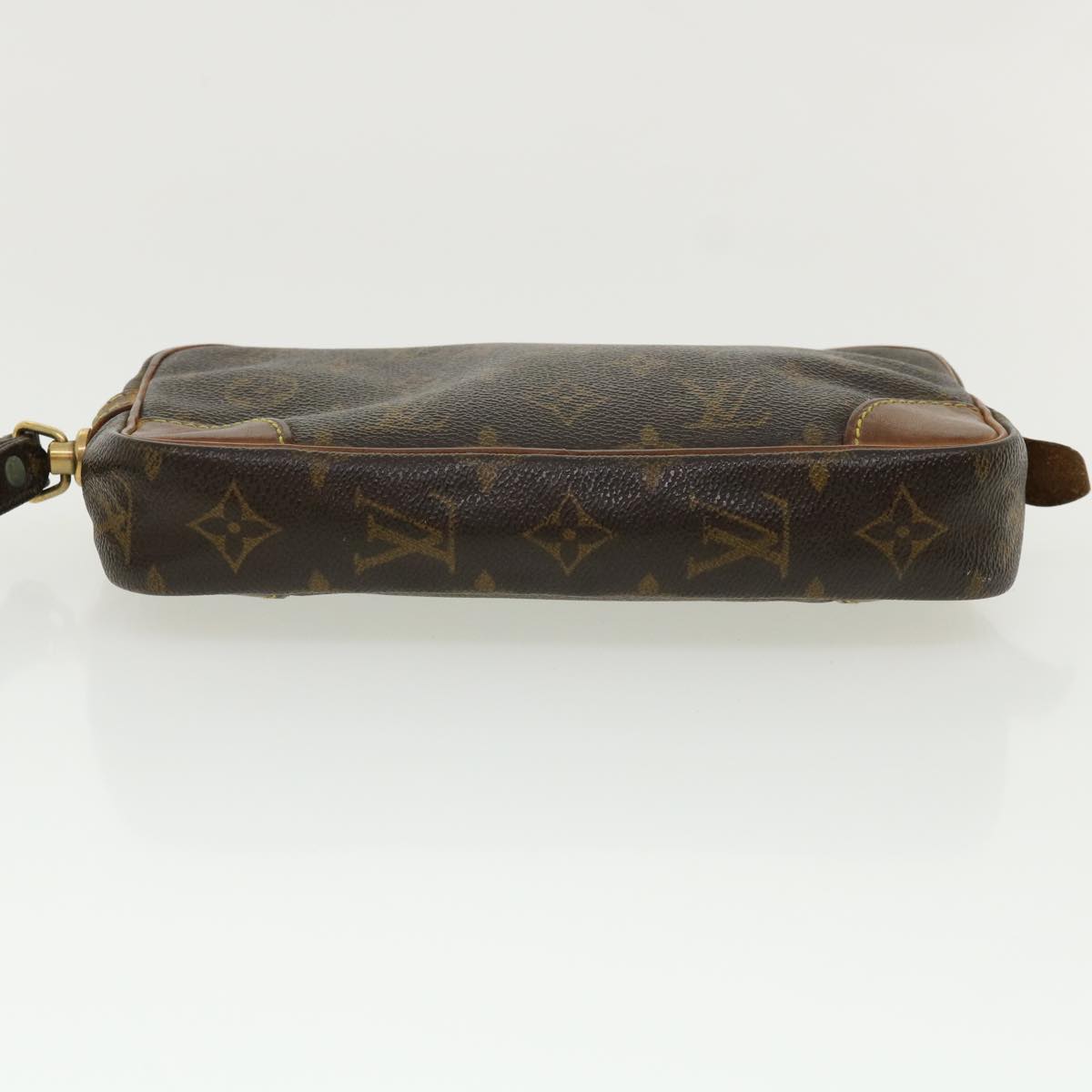 LOUIS VUITTON Monogram Marly Dragonne PM Clutch Bag M51827 LV Auth ac1189