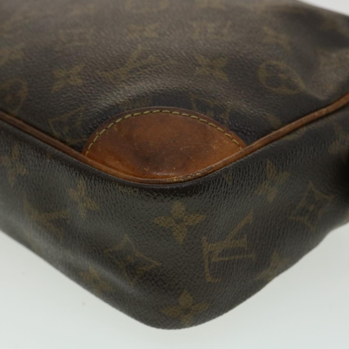 LOUIS VUITTON Monogram Compiegne 28 Clutch Bag M51845 LV Auth ac1271