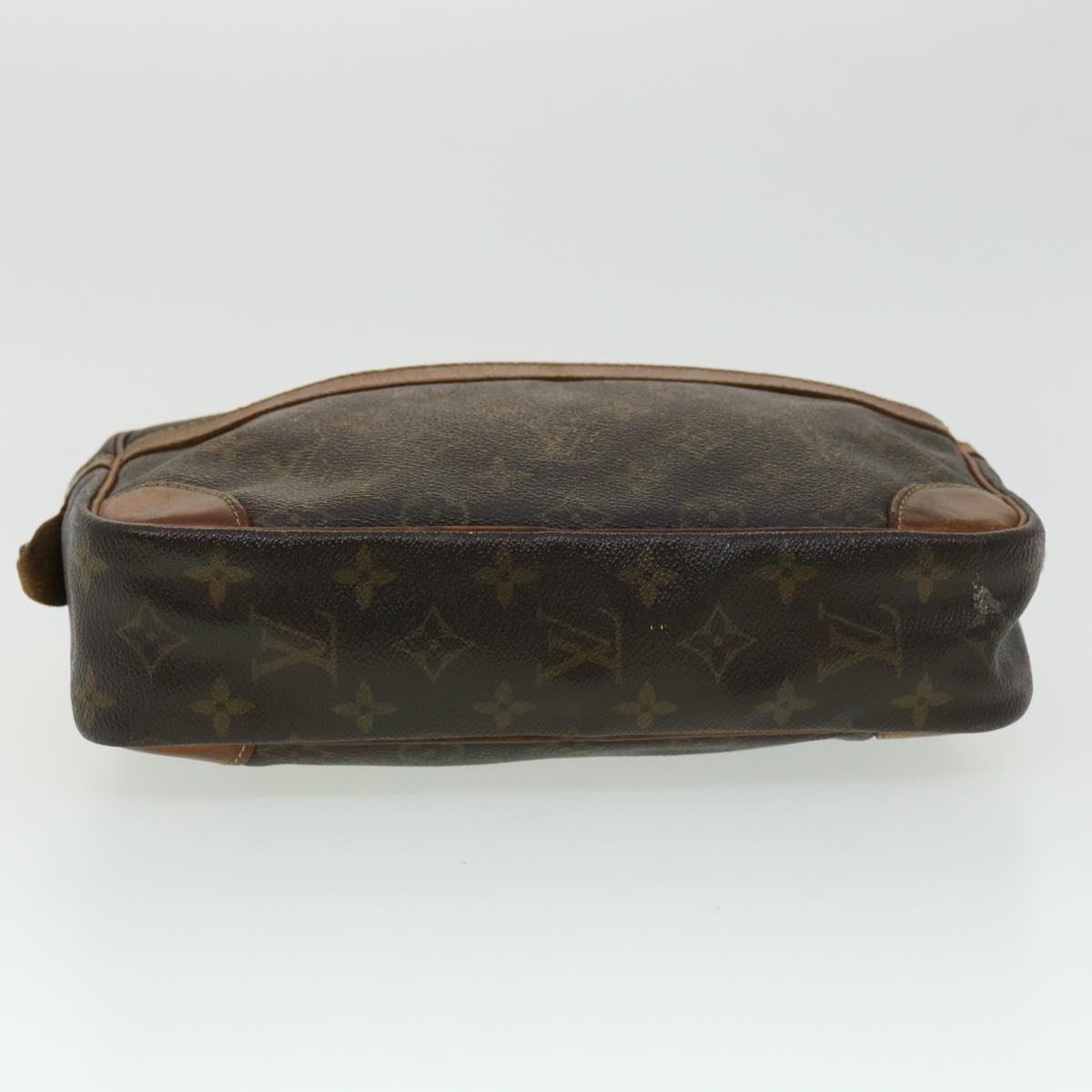 LOUIS VUITTON Monogram Compiegne 28 Clutch Bag M51845 LV Auth ac1271