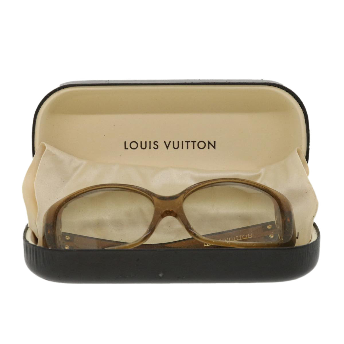 LOUIS VUITTON Soupcon GM Sunglasses Brown Z0003E LV Auth ac1273