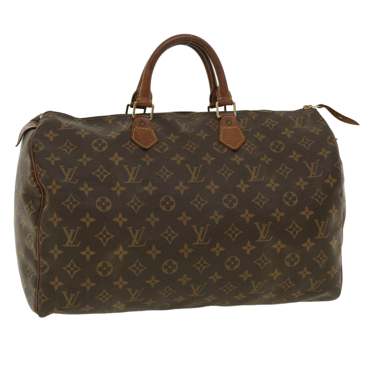 LOUIS VUITTON Monogram Speedy 40 Hand Bag M41522 LV Auth ac1318