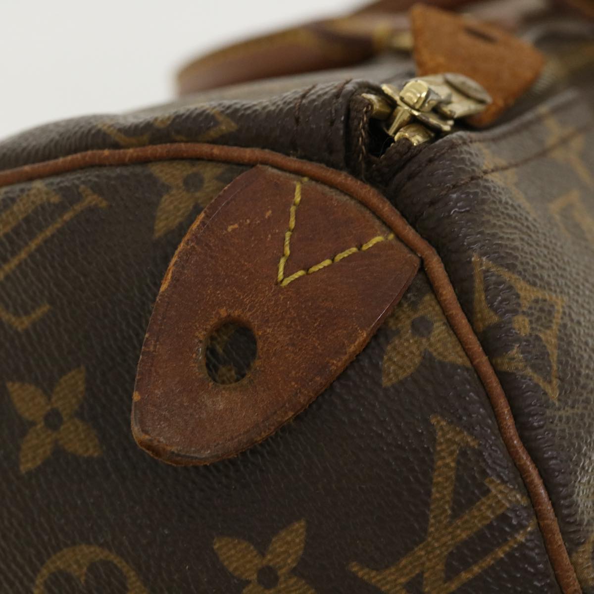 LOUIS VUITTON Monogram Speedy 40 Hand Bag M41522 LV Auth ac1318