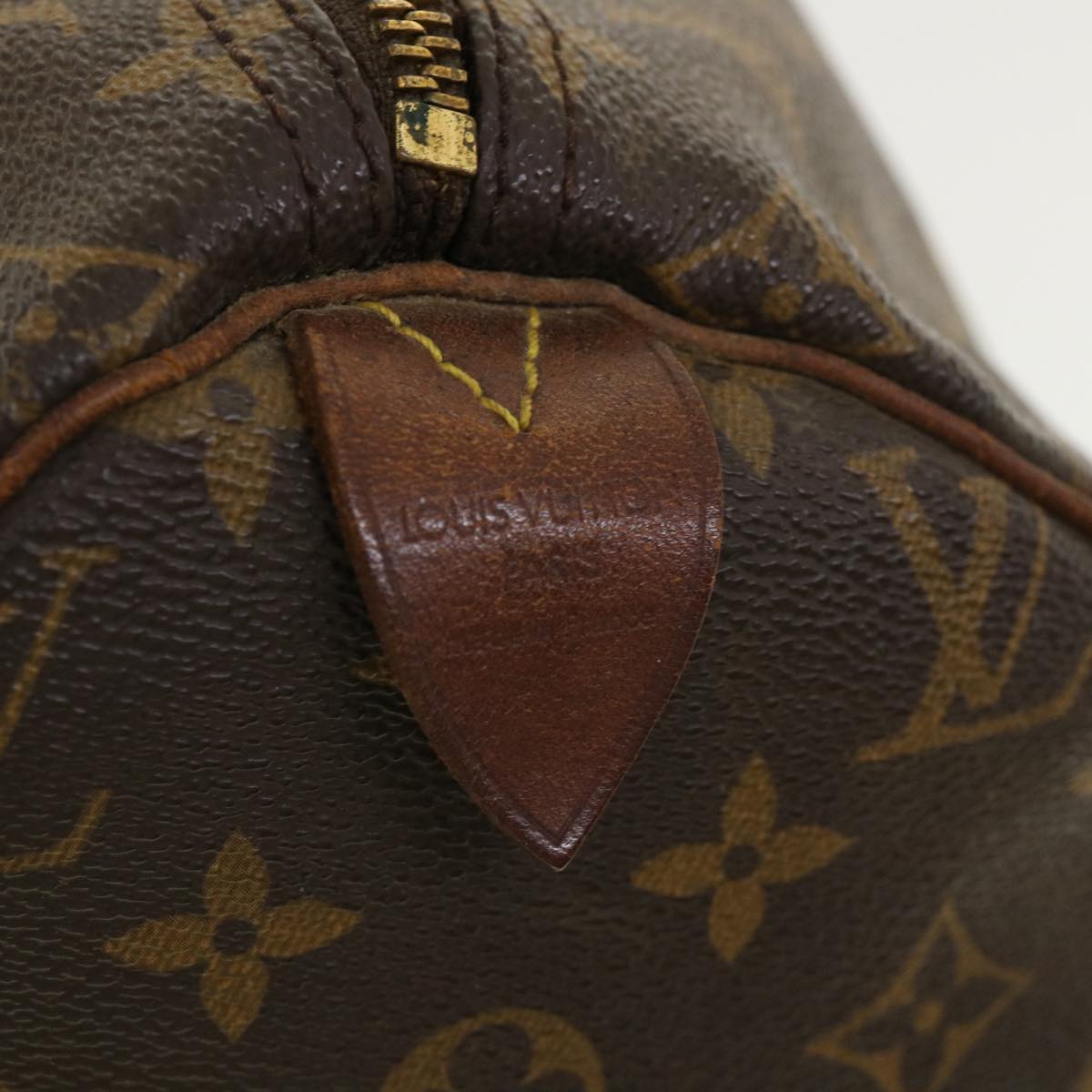 LOUIS VUITTON Monogram Speedy 40 Hand Bag M41522 LV Auth ac1318