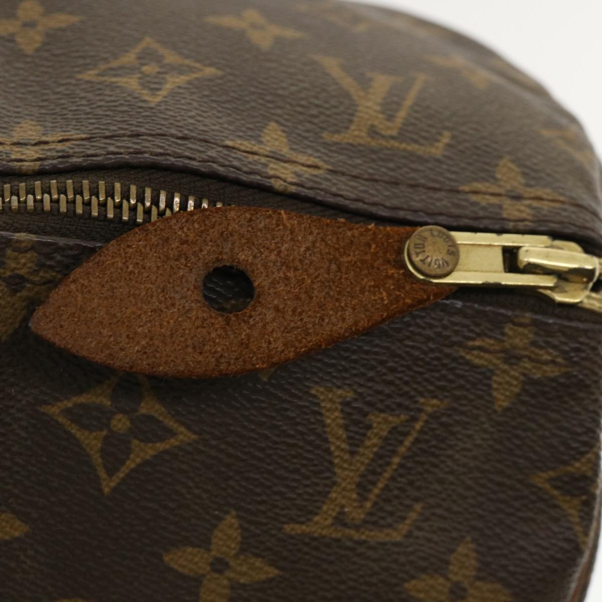 LOUIS VUITTON Monogram Speedy 40 Hand Bag M41522 LV Auth ac1318