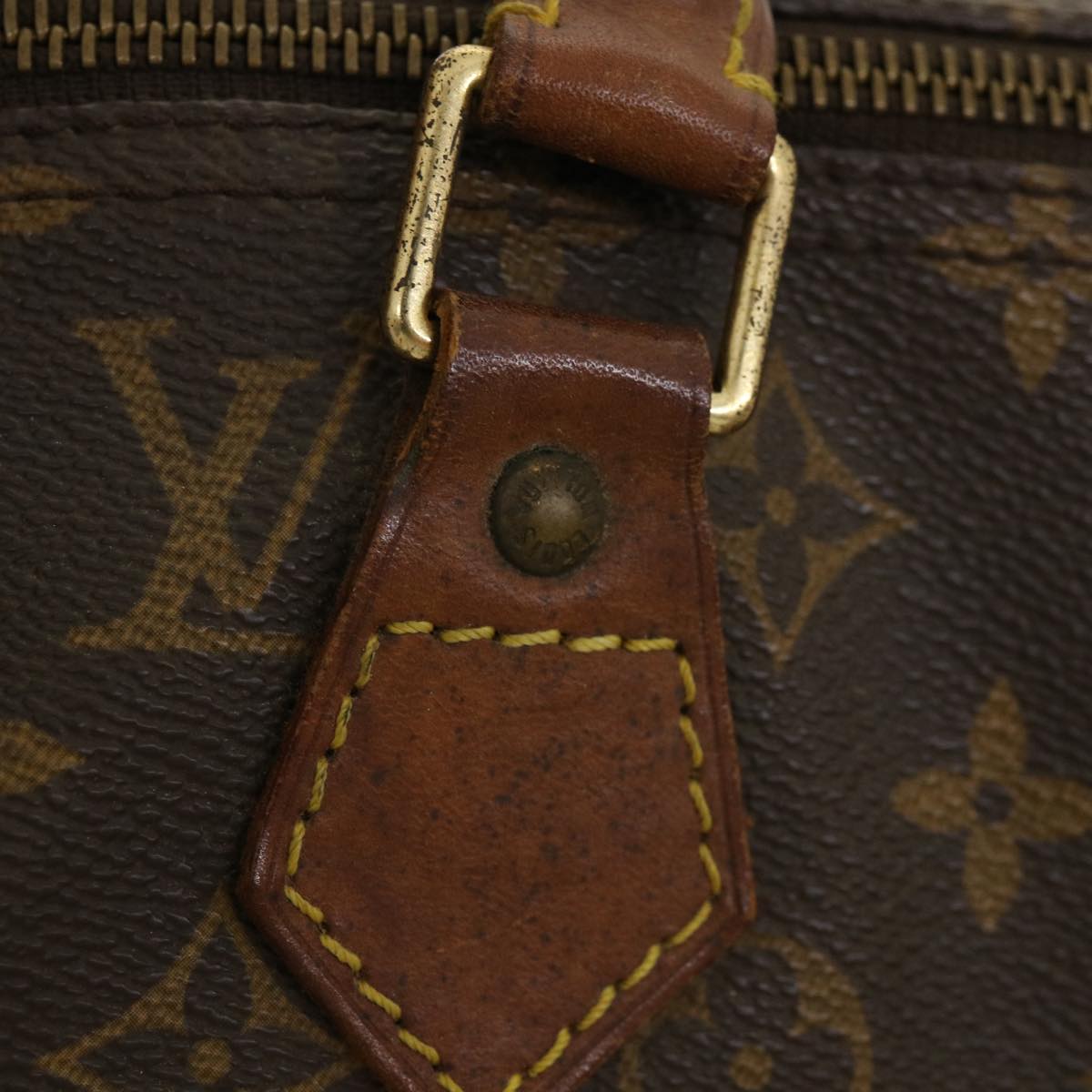 LOUIS VUITTON Monogram Speedy 40 Hand Bag M41522 LV Auth ac1318