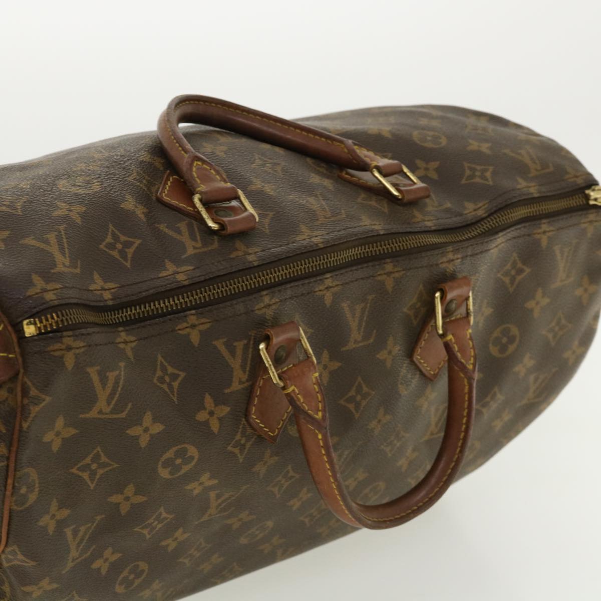 LOUIS VUITTON Monogram Speedy 40 Hand Bag M41522 LV Auth ac1318