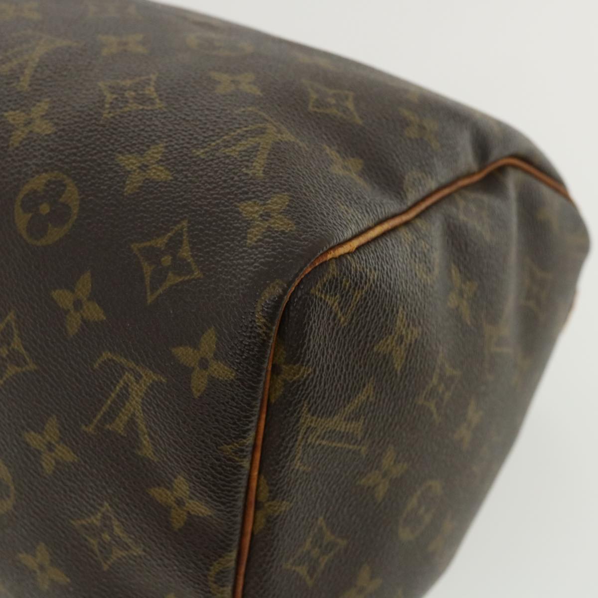 LOUIS VUITTON Monogram Speedy 30 Hand Bag M41526 LV Auth ac1352