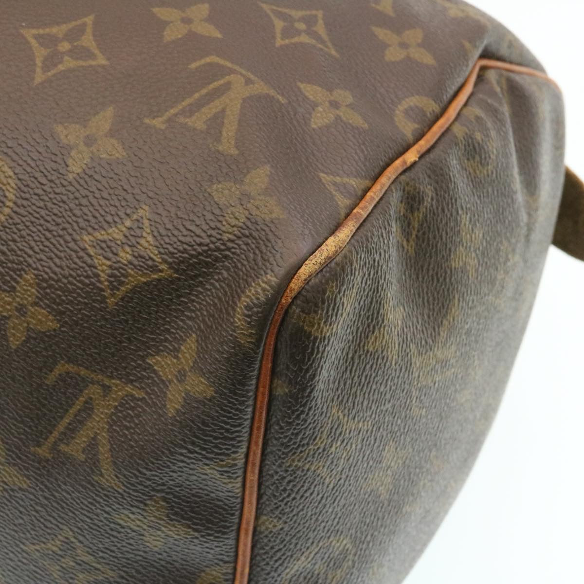 LOUIS VUITTON Monogram Speedy 30 Hand Bag M41526 LV Auth ac139