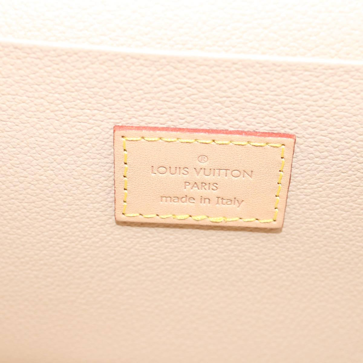 LOUIS VUITTON Monogram Nice BB Hand Bag Vanity M42265 LV Auth ac1390