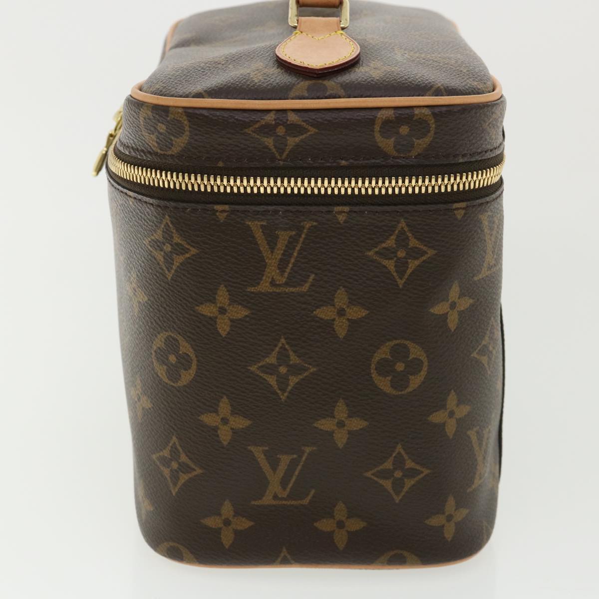 LOUIS VUITTON Monogram Nice BB Hand Bag Vanity M42265 LV Auth ac1390