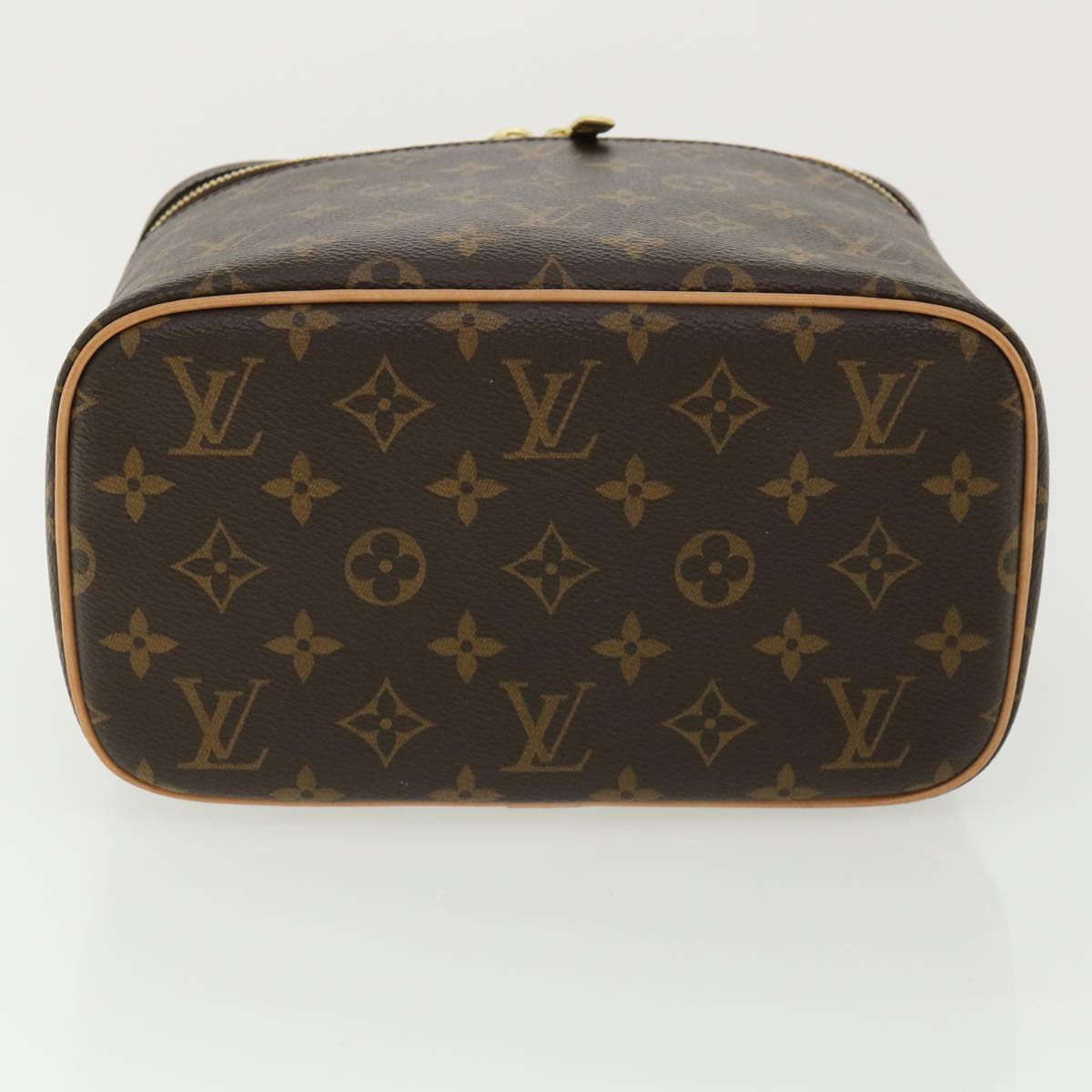 LOUIS VUITTON Monogram Nice BB Hand Bag Vanity M42265 LV Auth ac1390