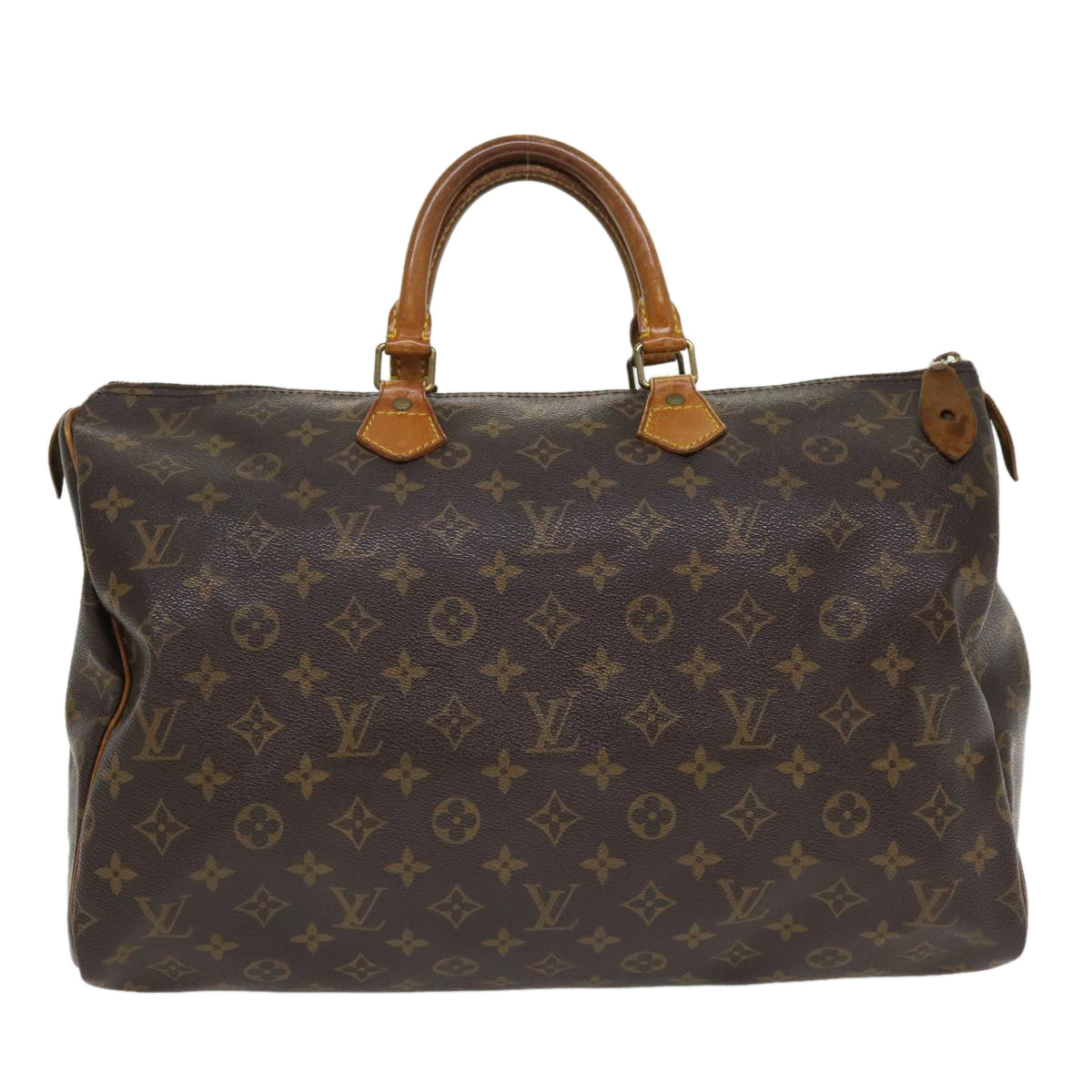 LOUIS VUITTON Monogram Speedy 40 Hand Bag M41522 LV Auth ac1400