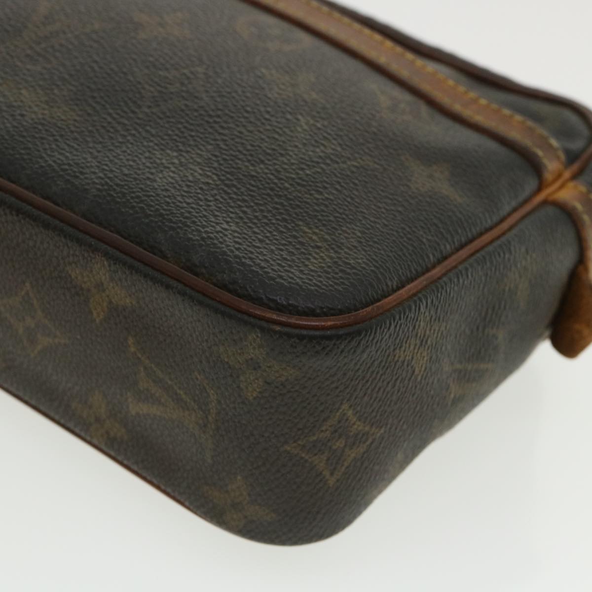 LOUIS VUITTON Monogram Compiegne 23 Clutch Bag M51847 LV Auth ac1434