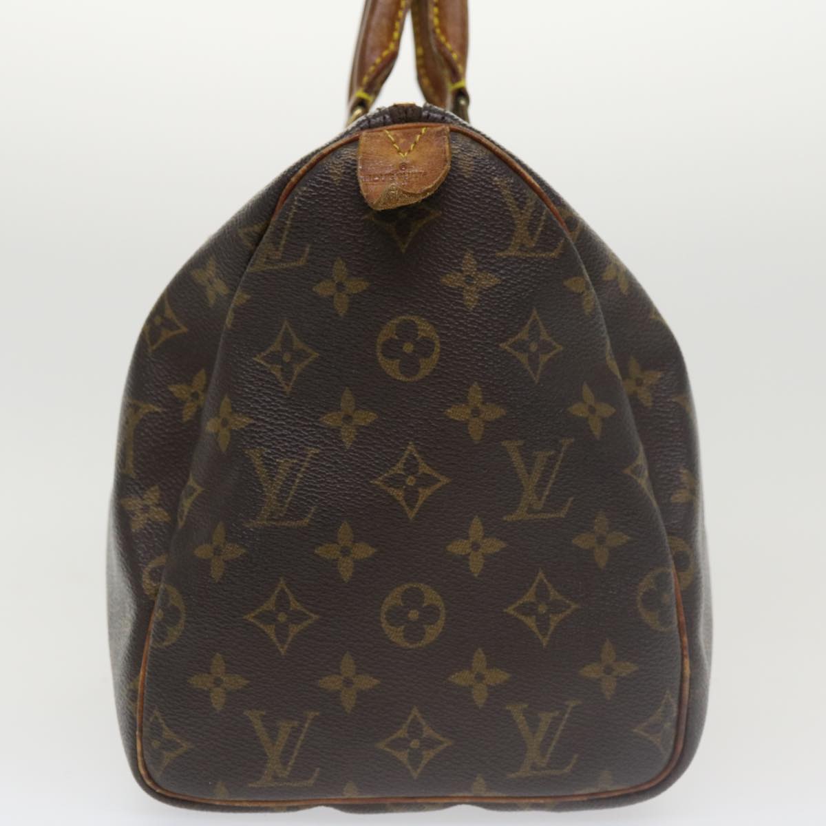 LOUIS VUITTON Monogram Speedy 30 Hand Bag M41526 LV Auth ac1442