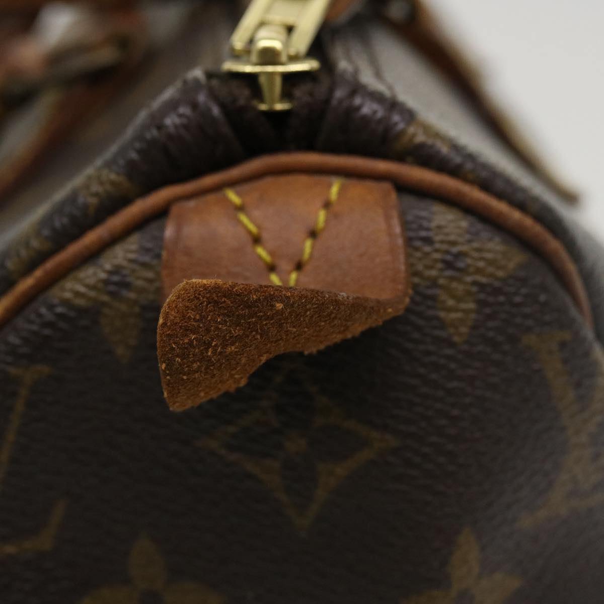 LOUIS VUITTON Monogram Speedy 30 Hand Bag M41526 LV Auth ac1443