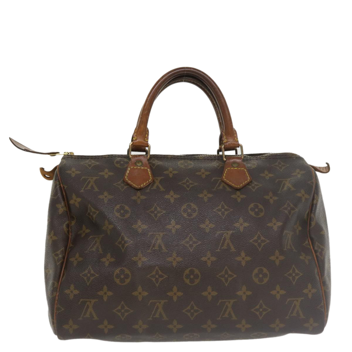 LOUIS VUITTON Monogram Speedy 30 Hand Bag M41526 LV Auth ac1443 - 0